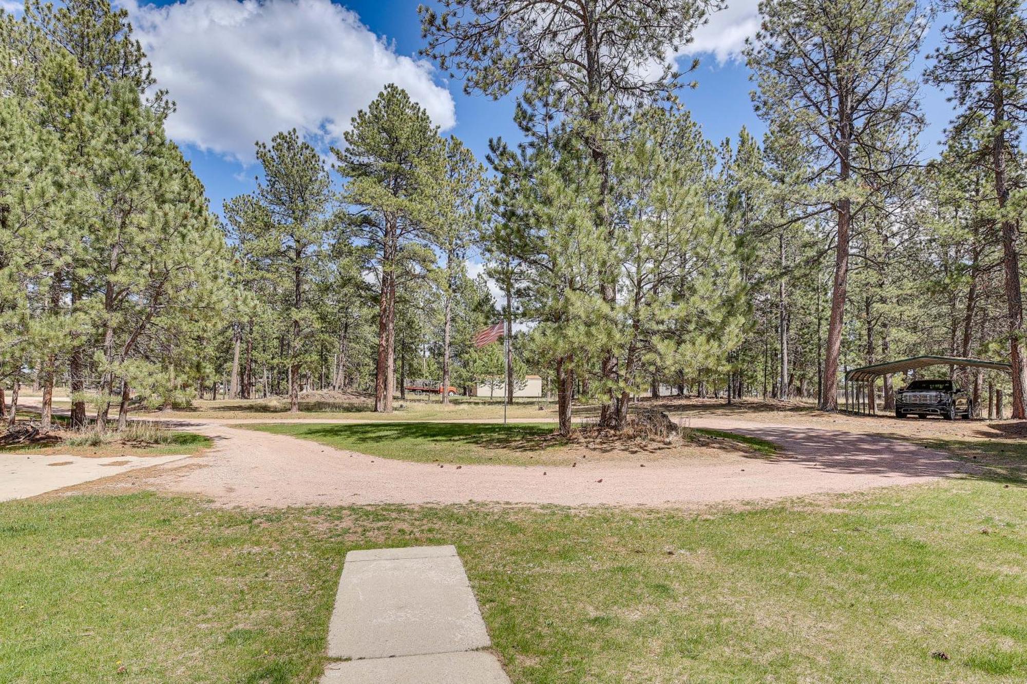Private Black Hills Home With Corral Horses Welcome Custer Exterior foto